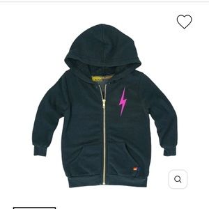 Girls Aviator Nation Zip Up Hoodie size 14